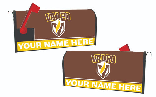 Valparaiso University NCAA Officially Licensed Mailbox Cover Customizable With Your Name