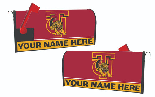 Tuskegee University NCAA Officially Licensed Mailbox Cover Customizable With Your Name