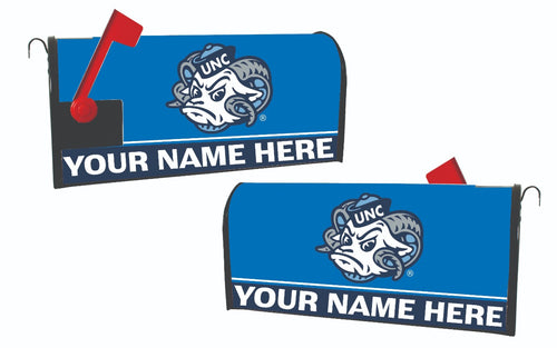 UNC Tar Heels NCAA Officially Licensed Mailbox Cover Customizable With Your Name
