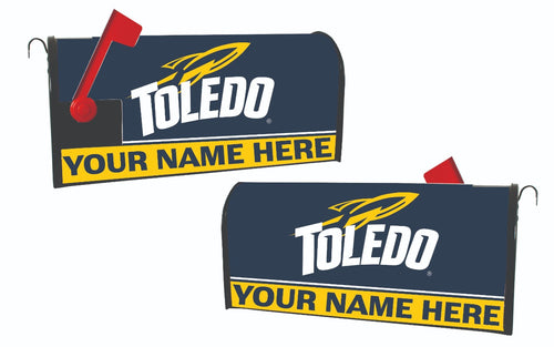 Toledo Rockets NCAA Officially Licensed Mailbox Cover Customizable With Your Name