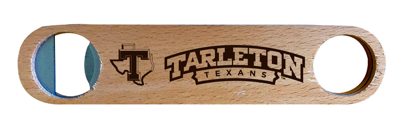 Tarleton State University NCAA Elegant Laser-Etched Wooden Bottle Opener - Collegiate Bar Accessory