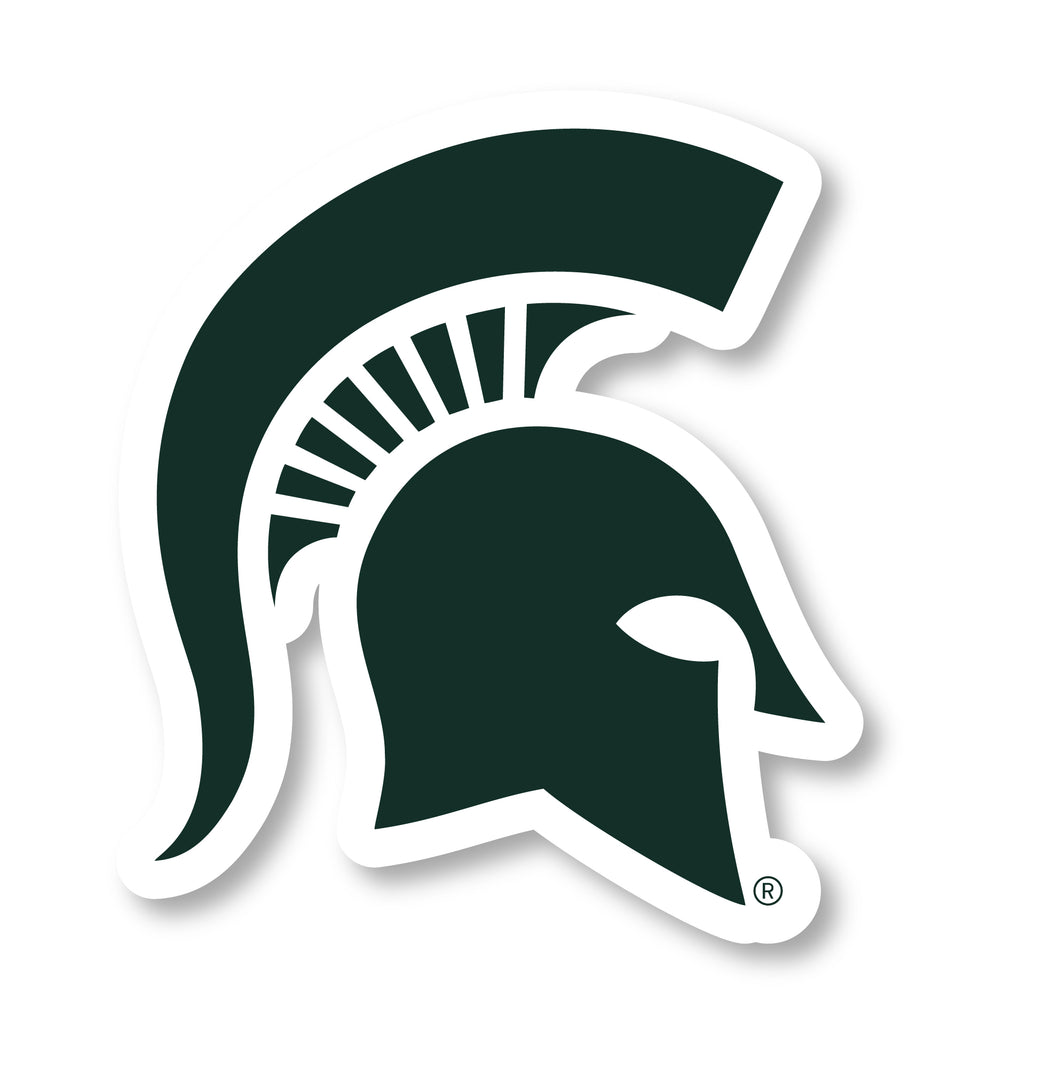 Michigan State Spartans 2-Inch Mascot Logo NCAA Vinyl Decal Sticker for Fans, Students, and Alumni