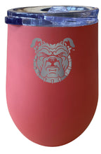 Load image into Gallery viewer, North Carolina A&amp;T State Aggies 12 oz Etched Insulated Wine Stainless Steel Tumbler - Choose Your Color
