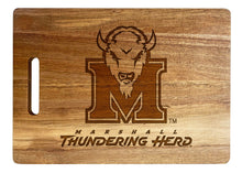 Load image into Gallery viewer, Marshall Thundering Herd Classic Acacia Wood Cutting Board - Small Corner Logo
