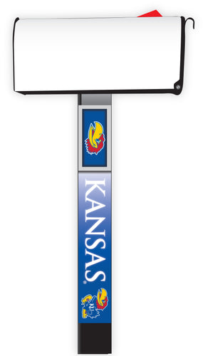 Kansas Jayhawks Mailbox Post Covers (2-Pack) | Show Your Team Spirit