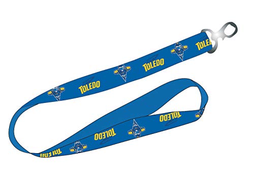 Ultimate Sports Fan Lanyard -  Toledo Rockets Spirit, Durable Polyester, Quick-Release Buckle & Heavy-Duty Clasp