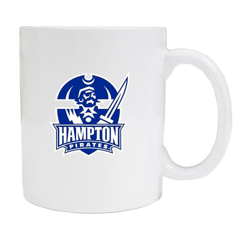 Hampton University White Ceramic NCAA Fan Mug 2-Pack (White)