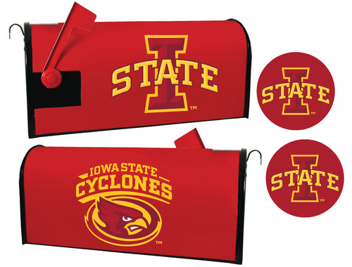 Iowa State Cyclones NCAA Officially Licensed Mailbox Cover & Sticker Set