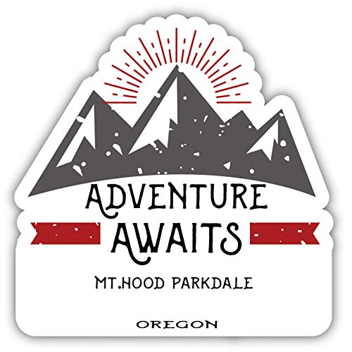 Mt.Hood Parkdale Oregon Souvenir Decorative Stickers (Choose theme and size)