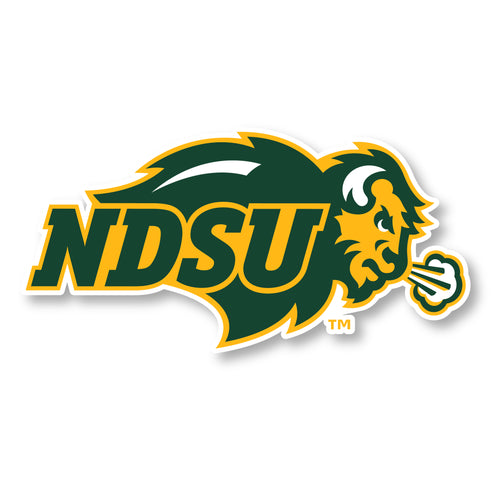North Dakota State Bison 2-Inch Mascot Logo NCAA Vinyl Decal Sticker for Fans, Students, and Alumni