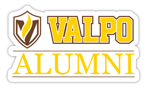 Valparaiso University 4-Inch Alumni NCAA Vinyl Sticker - Durable School Spirit Decal