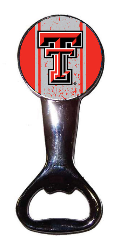Texas Tech Red Raiders Officially Licensed Magnetic Metal Bottle Opener - Tailgate & Kitchen Essential