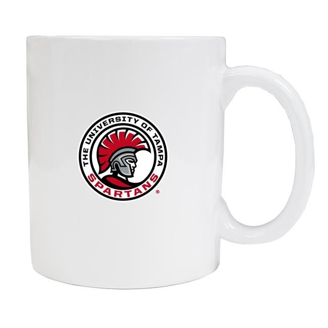 University of Tampa Spartans White Ceramic NCAA Fan Mug 2-Pack (White)