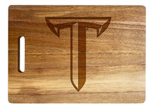 Load image into Gallery viewer, Troy University Classic Acacia Wood Cutting Board - Small Corner Logo
