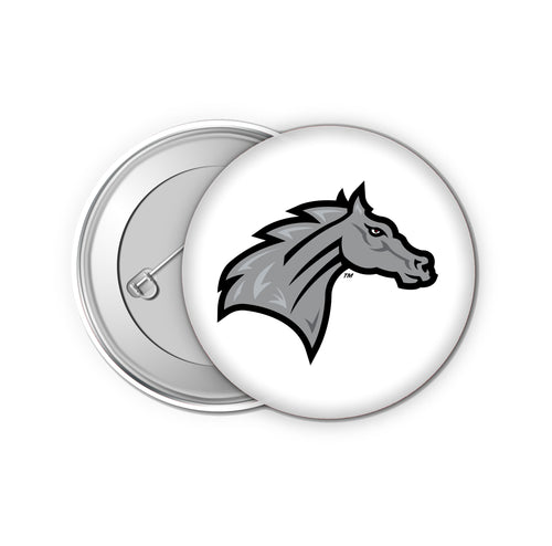 Rider University Broncs 1-Inch Button Pins (4-Pack) | Show Your School Spirit