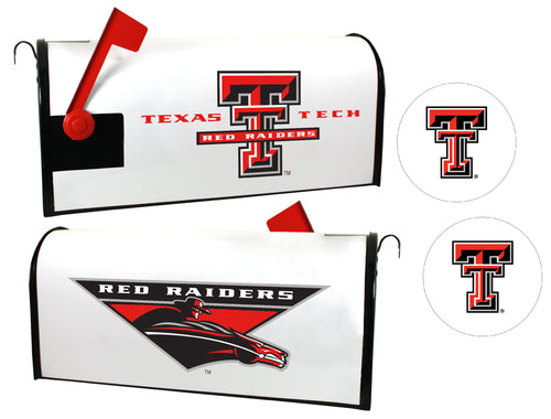 Texas Tech Red Raiders NCAA Officially Licensed Mailbox Cover & Sticker Set