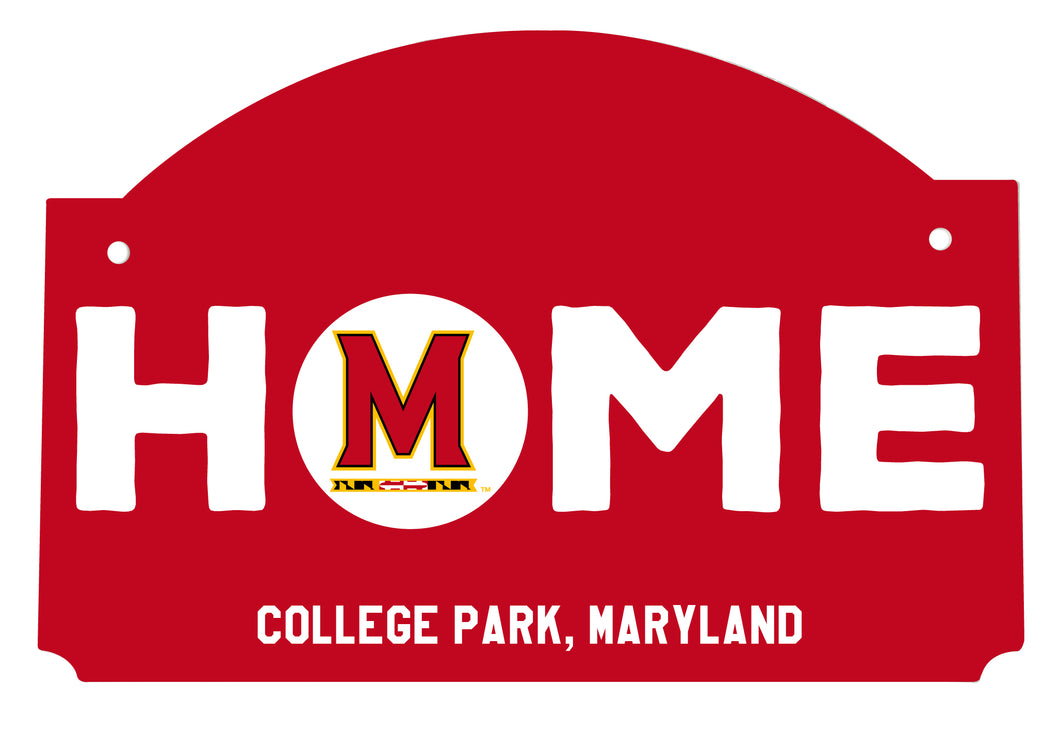 Maryland Terrapins Wood Sign with String