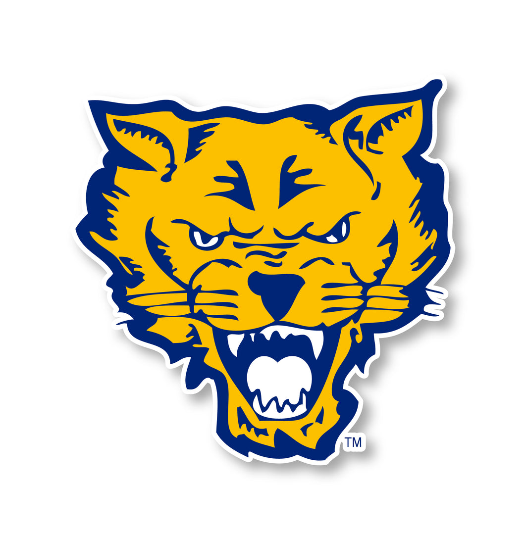 Fort Valley State University 2-Inch Mascot Logo NCAA Vinyl Decal Sticker for Fans, Students, and Alumni