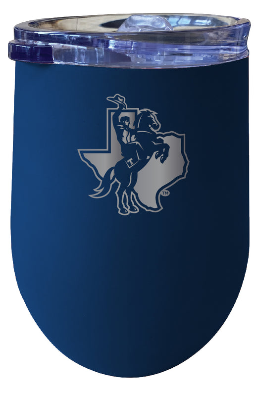 Tarleton State University NCAA Laser-Etched Wine Tumbler - 12oz  Stainless Steel Insulated Cup