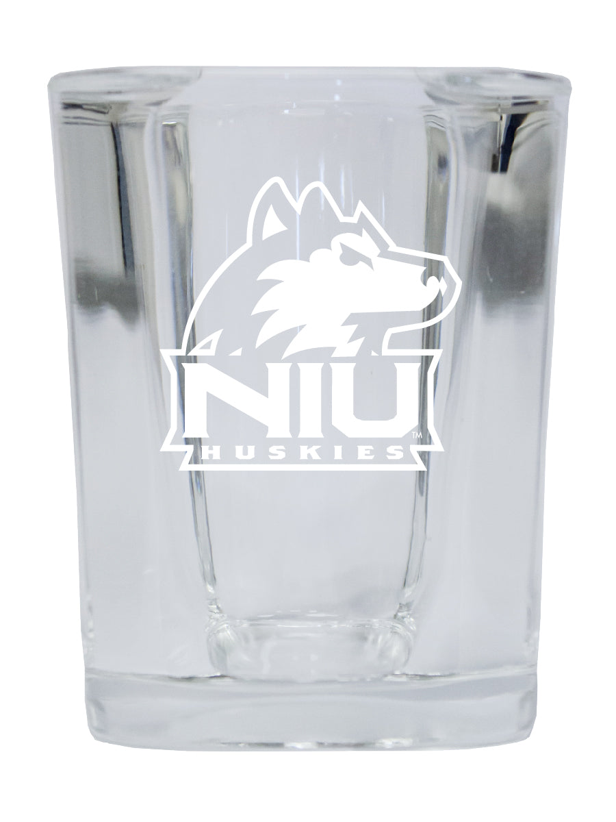 Northern Illinois Huskies NCAA Collector's Edition 2oz Square Shot Glass - Laser Etched Logo 