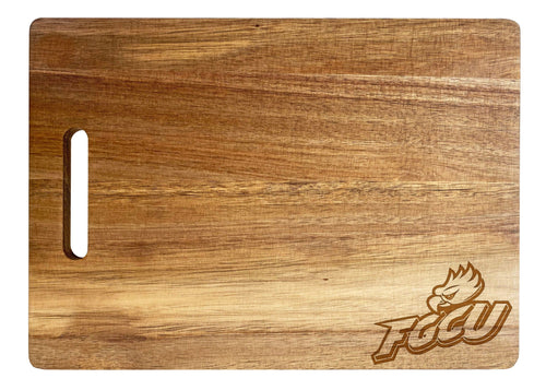 Florida Gulf Coast Eagles Classic Acacia Wood Cutting Board - Small Corner Logo