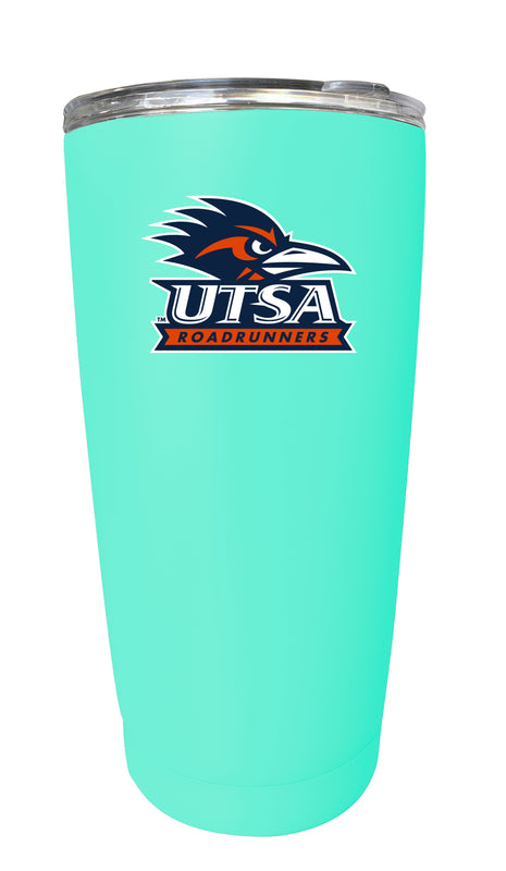 UTSA Road Runners NCAA Insulated Tumbler - 16oz Stainless Steel Travel Mug Choose Your Color