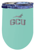 Load image into Gallery viewer, Grand Canyon University Lopes 12 oz Etched Insulated Wine Stainless Steel Tumbler - Choose Your Color
