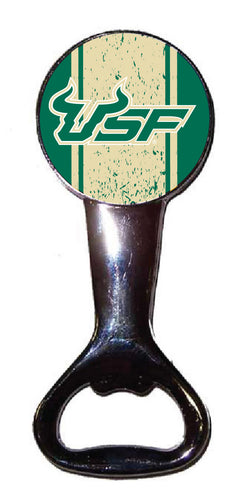 South Florida Bulls Officially Licensed Magnetic Metal Bottle Opener - Tailgate & Kitchen Essential
