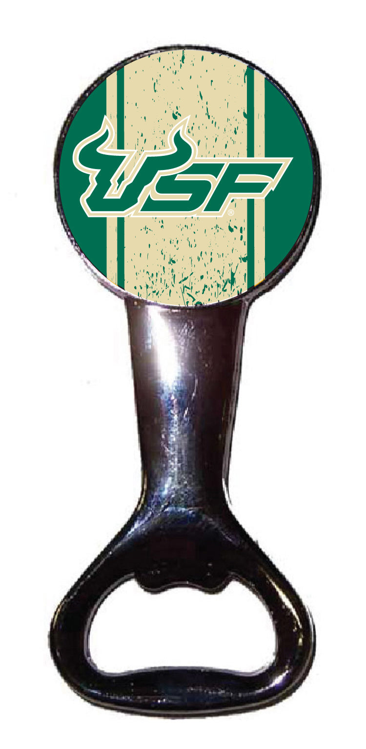 South Florida Bulls Officially Licensed Magnetic Metal Bottle Opener - Tailgate & Kitchen Essential
