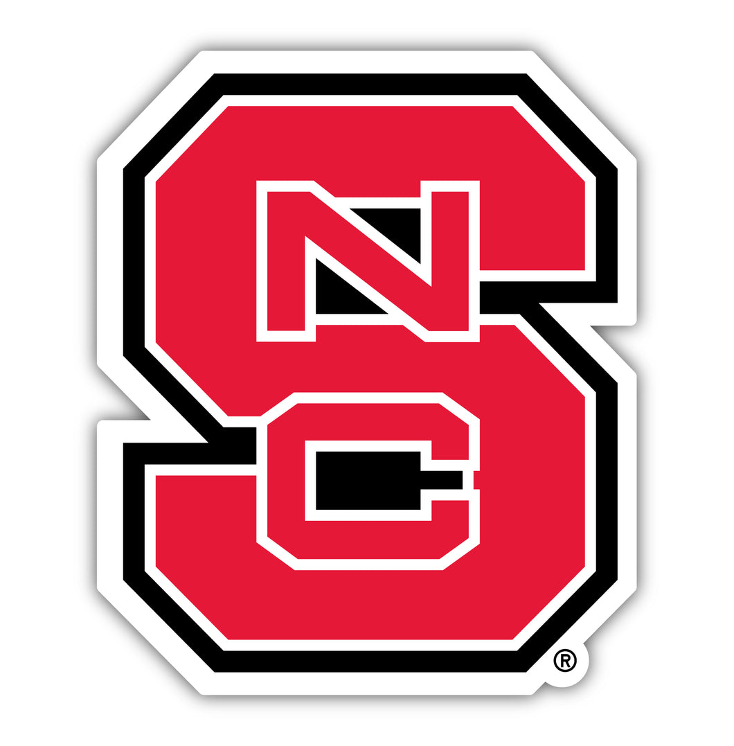 NC State Wolfpack 2 Inch Vinyl Mascot Decal Sticker