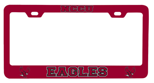 NCAA North Carolina Central Eagles Alumni License Plate Frame - Colorful Heavy Gauge Metal, Officially Licensed