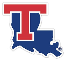 Load image into Gallery viewer, Louisiana Tech Bulldogs 2-Inch Mascot Logo NCAA Vinyl Decal Sticker for Fans, Students, and Alumni
