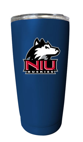 Northern Illinois Huskies NCAA Insulated Tumbler - 16oz Stainless Steel Travel Mug Choose Your Color