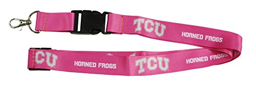 Ultimate Sports Fan Lanyard -  Texas Christian University Spirit, Durable Polyester, Quick-Release Buckle & Heavy-Duty Clasp
