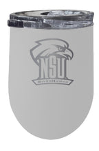 Load image into Gallery viewer, Northeastern State University Riverhawks NCAA Laser-Etched Wine Tumbler - 12oz  Stainless Steel Insulated Cup
