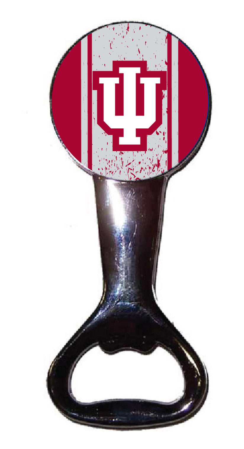 Indiana Hoosiers Officially Licensed Magnetic Metal Bottle Opener - Tailgate & Kitchen Essential