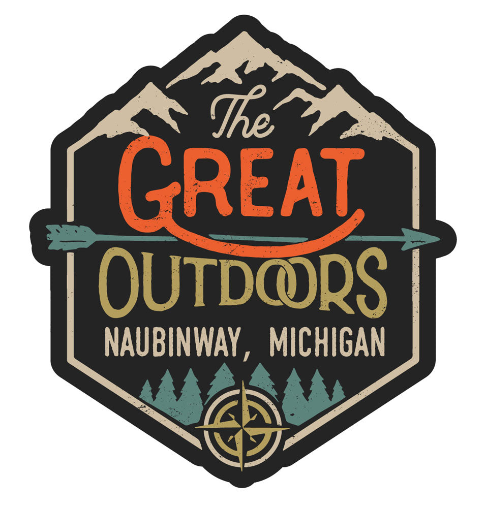 Naubinway Michigan Souvenir Decorative Stickers (Choose theme and size)