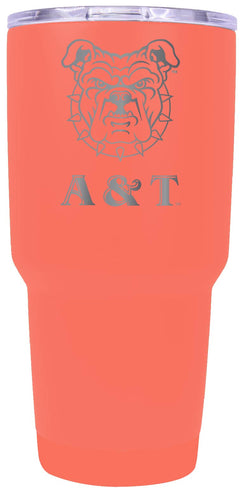 North Carolina A&T State Aggies Premium Laser Engraved Tumbler - 24oz Stainless Steel Insulated Mug Choose Your Color.