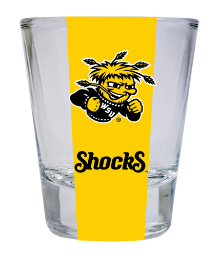 Wichita State Shockers NCAA Legacy Edition 2oz Round Base Shot Glass Clear