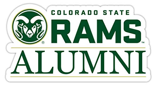 Colorado State Rams 4-Inch Alumni 4-Pack NCAA Vinyl Sticker - Durable School Spirit Decal