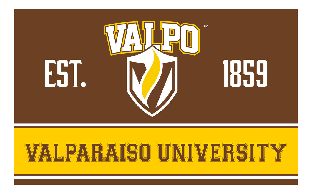Valparaiso University Wood Sign with Frame