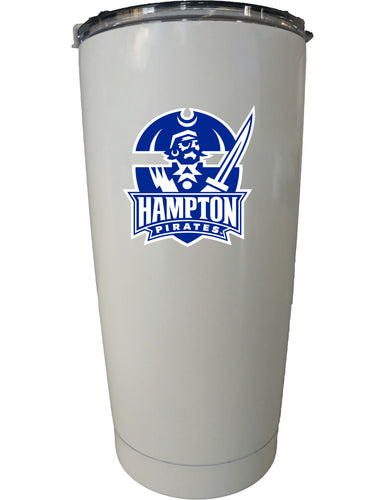 Hampton University NCAA Insulated Tumbler - 16oz Stainless Steel Travel Mug 