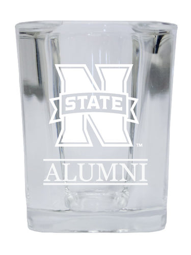 NCAA Northwestern Oklahoma State University Alumni 2oz Laser Etched Square Shot Glass 