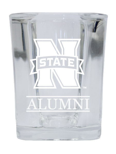 NCAA Northwestern Oklahoma State University Alumni 2oz Laser Etched Square Shot Glass 