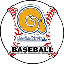 Load image into Gallery viewer, Albany State University 4-Inch Round Baseball NCAA Passion Vinyl Decal Sticker
