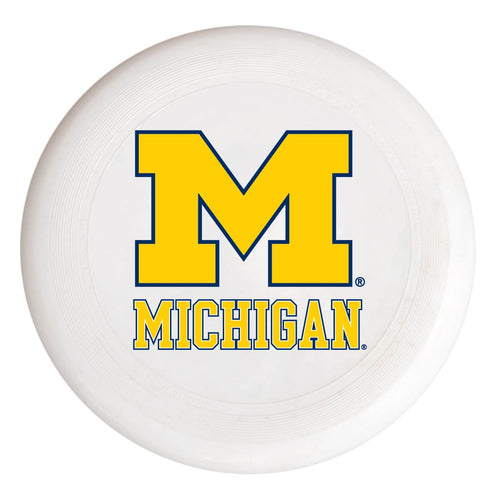 Michigan Wolverines NCAA Licensed Flying Disc - Premium PVC, 10.75” Diameter, Perfect for Fans & Players of All Levels