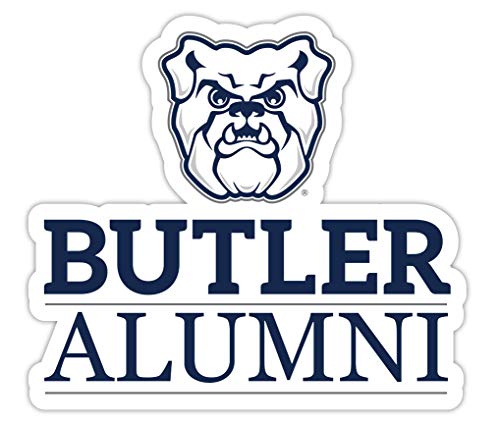 Butler Bulldogs 4-Inch Alumni 4-Pack NCAA Vinyl Sticker - Durable School Spirit Decal