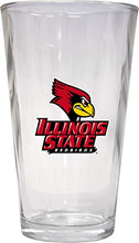 Load image into Gallery viewer, NCAA Illinois State Redbirds Officially Licensed Logo Pint Glass – Classic Collegiate Beer Glassware
