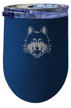 Load image into Gallery viewer, Loyola University Ramblers 12 oz Etched Insulated Wine Stainless Steel Tumbler - Choose Your Color
