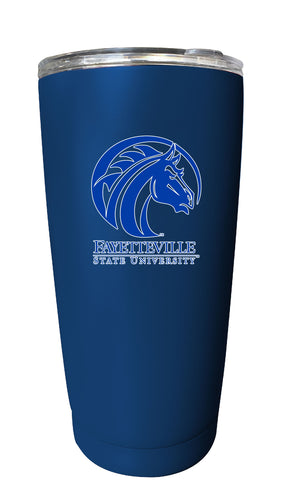 Fayetteville State University NCAA Insulated Tumbler - 16oz Stainless Steel Travel Mug Choose Your Color